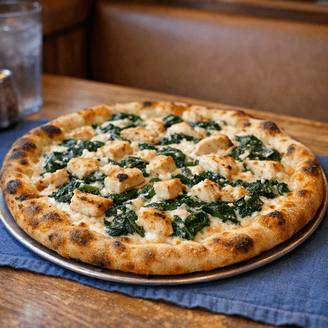 Bianca Spinach & Grilled Chicken