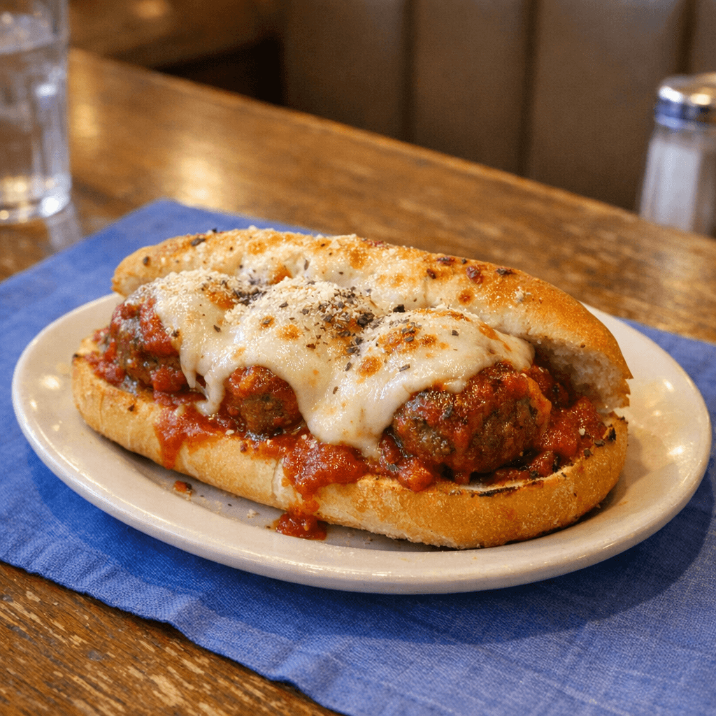 Meatball Parmigiana