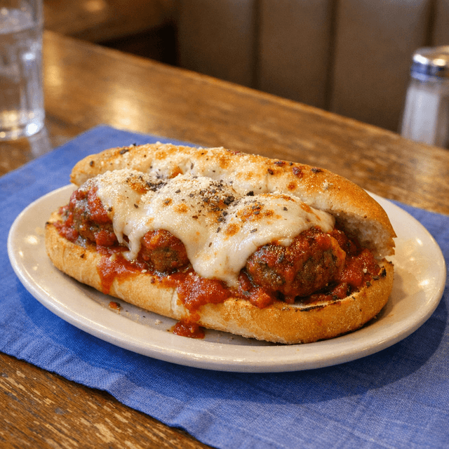 Meatball Parmigiana