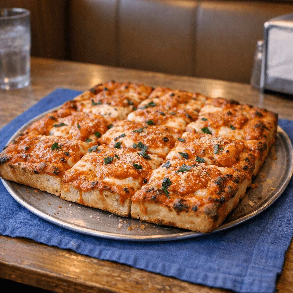Sicilian Vodka Sauce Pizza